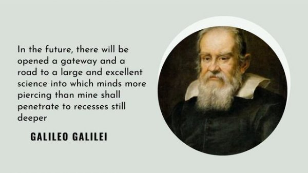 Inspiration & Motivation Galileo Galilei Passion is the genesis of genius