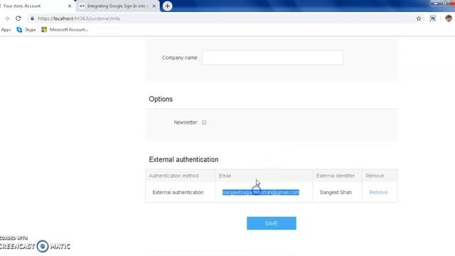 How to configure social login plugin in nopCommerce(Authentication plugin) смотреть онлайн