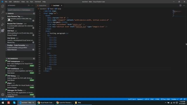 Text Editor: Visual Studio Code & Its Top Extensions смотреть онлайн