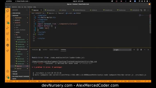 AM Coder - Vue and the Vue Cli #4 - Component Libraries - Buefy смотреть онлайн