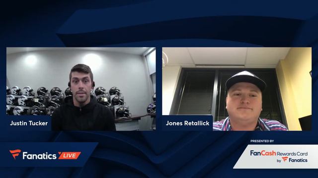 Fanatics Presents FanChats with Justin Tucker смотреть онлайн