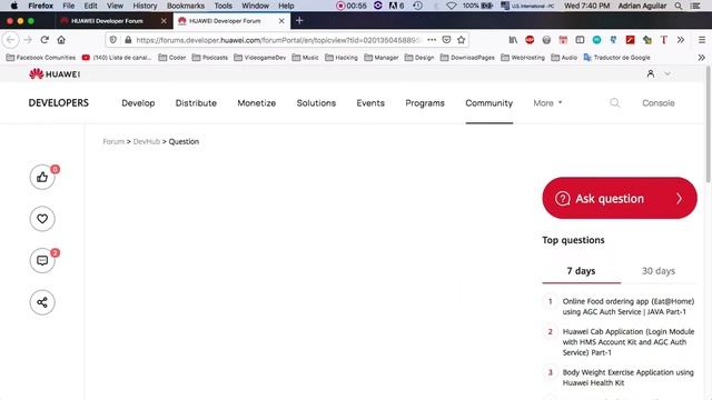 Miles de artículos en un solo lugar Huawei Developer Forum. ¿Cómo usarlo correctamente? смотреть онлайн