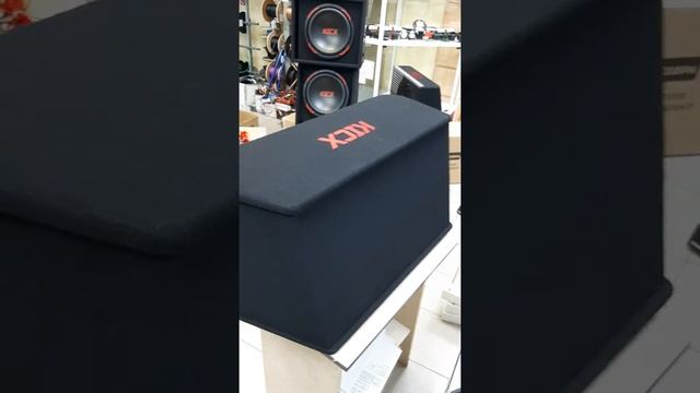 Самый мощный активный сабвуфер от компании KICX GT2200BA (с проводами) смотреть онлайн