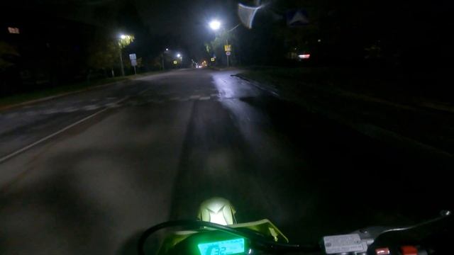 Ночная покатушка по городу на RACER K2