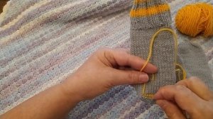 МК-лисички на варежках// вышивка по петлям//2 часть