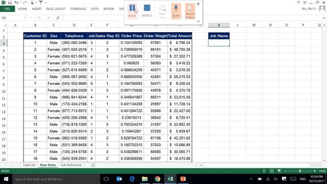 Excel - Advanced data manipulation in 1 min (Vlookup + Name manager) смотреть онлайн