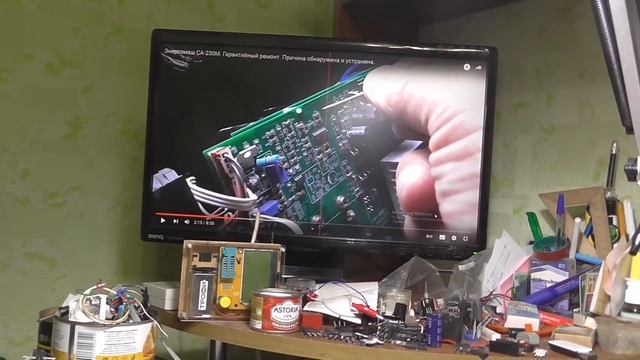 Ремонт аппарата СОЮЗ САС-97И255М. Транзисторы сгорают при включении. Диверсия от производителя. смотреть онлайн