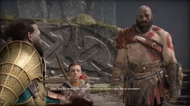 GOD OF WAR 4 (PS4) - HOW KRATOS GOT HIS AXE (GOD OF WAR 2018) смотреть онлайн