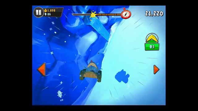 Angry Birds Go! Sub Zero Track 2 - Time Boom 1 [Gameplay Walkthrough] смотреть онлайн