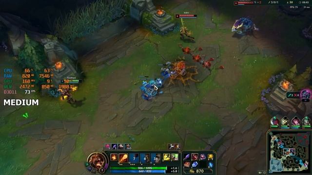 LEAGUE OF LEGENDS | RADEON RX 6700 XT & AMD RYZEN 3 5300G ( ALL SETTINGS ) смотреть онлайн