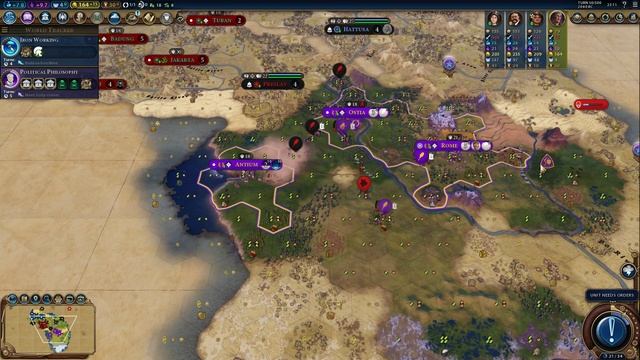 Civ 6 Roman Conquest - Ep1 смотреть онлайн