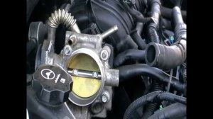 Ошибка Код 84 Chevrolet Cruze 1.6 / Снятие и чистка дросельной заслонки