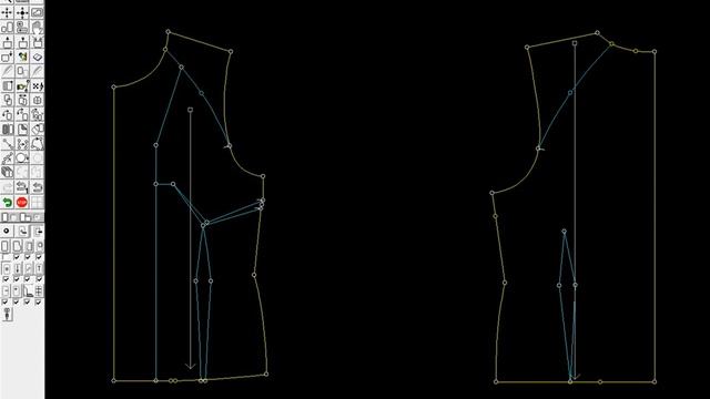 Пример моделирования женского жакета с рукавом реглан (Часть 2) смотреть онлайн