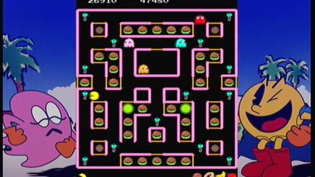 Namco Museum Virtual Arcade (Xbox 360) Super Pac-Man смотреть онлайн