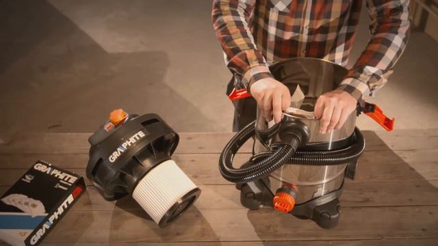 GRAPHITE 59G607 i 59G608 Odkurzacz смотреть онлайн