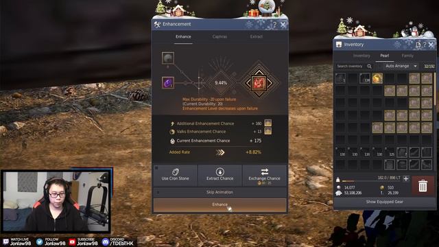 Enhancing Maegu Blackstar Weapon to TET - But at what cost? | Black Desert смотреть онлайн
