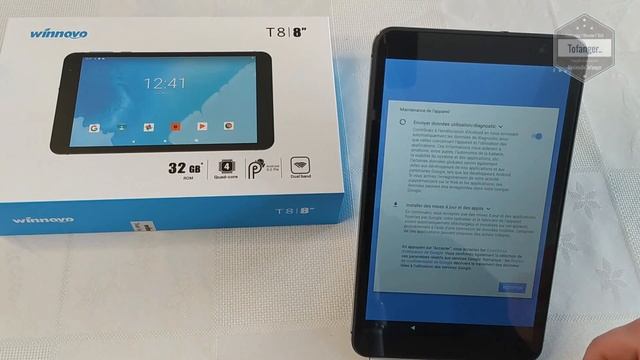 Winnovo T8 Tablet - Android 9.0 - 2GB Ram 32GB Rom - Tablette tactile 8 pouces - Unboxing смотреть онлайн