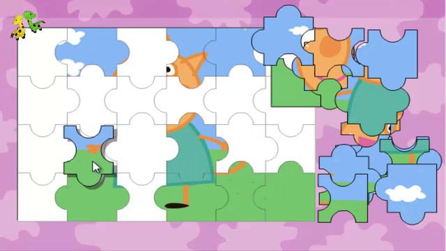 Puzzle Gata Candy de Peppa Pig 24 piezas | Puzzles de Peppa Pig смотреть онлайн