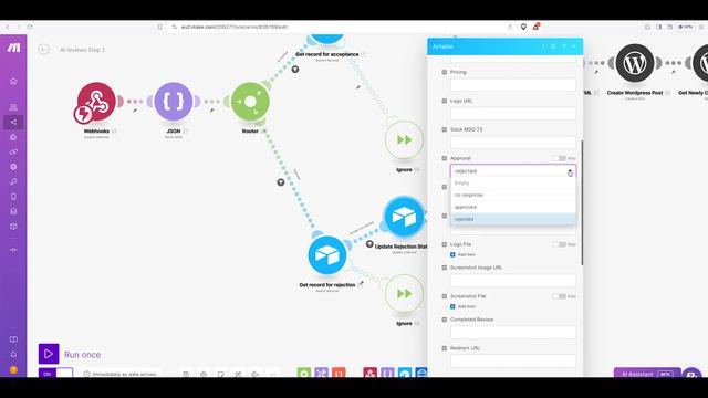 How to build an Unlimited AI Product Reviewer with NoCode Make.com & Browse AI. Walkthrough tutoria смотреть онлайн