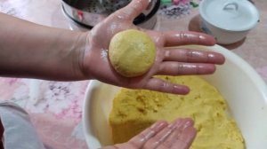 Кукурузный хинкал на пару. Полезно и вкусно. домашние рецепты