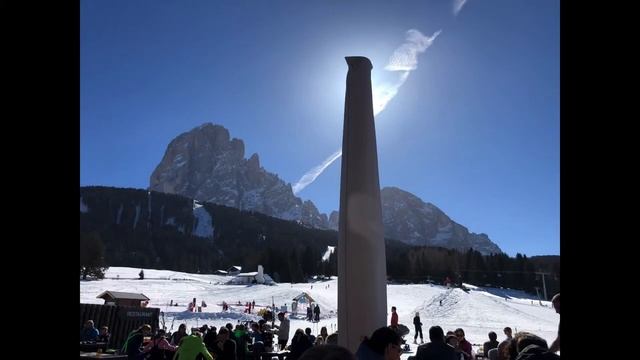 Ortisei - 2019. Val Gardena. Dolomites. Italy. 16 - 23 February  2019. Slide Show