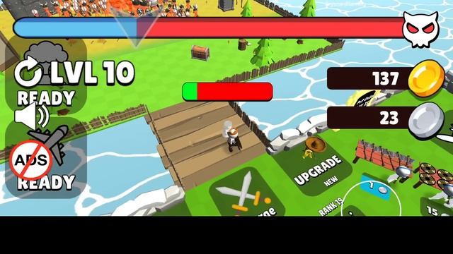 Clash Commander: My Mini Army - Gameplay Walkthrough Part 7 Stick War Army Commander Defense Game смотреть онлайн