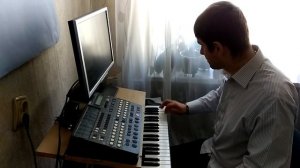 Бах "Шутка" Синтезатор Poly Grid Bitwig.