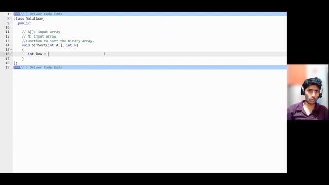 Binary Array Sorting | GFG | MASTER_DSA | BRUTE - OPTIMIZED смотреть онлайн