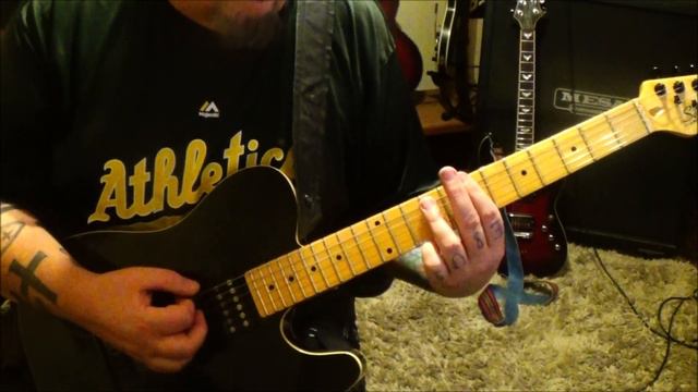 How to play GUNNED DOWN by G.B.H. - Guitar Lesson by Mike Gross - How to play смотреть онлайн