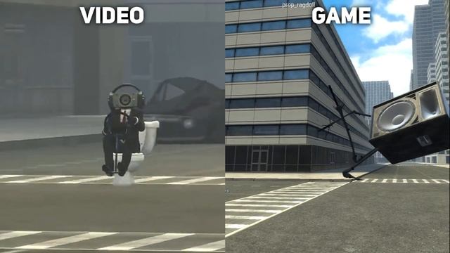 Skibidi Toilet Original Video vs Game vs Minecraft version смотреть онлайн