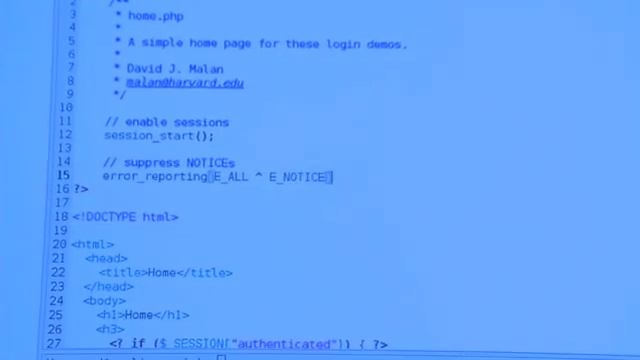 Lecture 2 "PHP Continued" - Building Dynamic Websites - Harvard OpenCourseWare (Summer 2012) смотреть онлайн