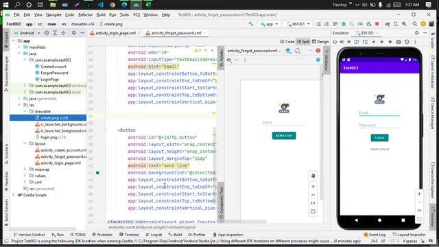Android Development - Class 1 - Part 3 (Forgot Password XML) смотреть онлайн