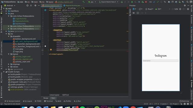 Firebase Android Tutorial 10 - Instagram Like App using Firebase (Part 2) смотреть онлайн