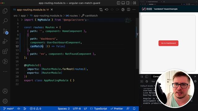 CanMatch Guard in Angular 14.1 Router (2022) смотреть онлайн