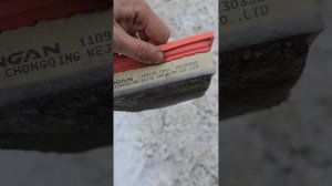 замена воздушного фильтра чанган uni-k