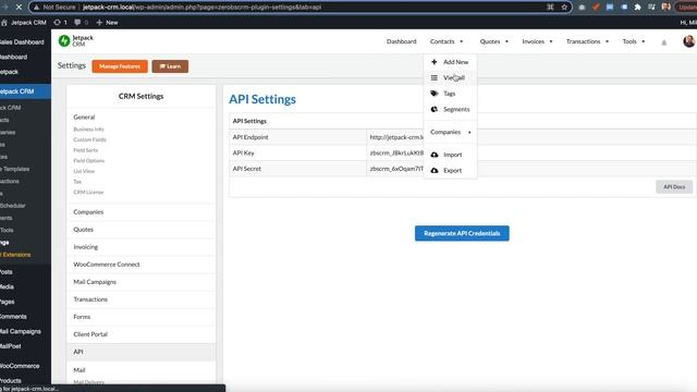 Jetpack CRM: How to Add Contacts via the API смотреть онлайн