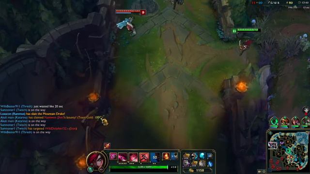 Pentakill!!! League of Legends Bronze Ranked: Katarina mid vs Ahri смотреть онлайн