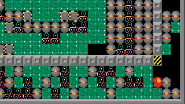 Supaplex (WITH COMMENTS): Level 10 - Easy Come, Easy Go! смотреть онлайн