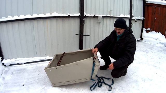 Самодельные сани-волокуши для рыбалки смотреть онлайн