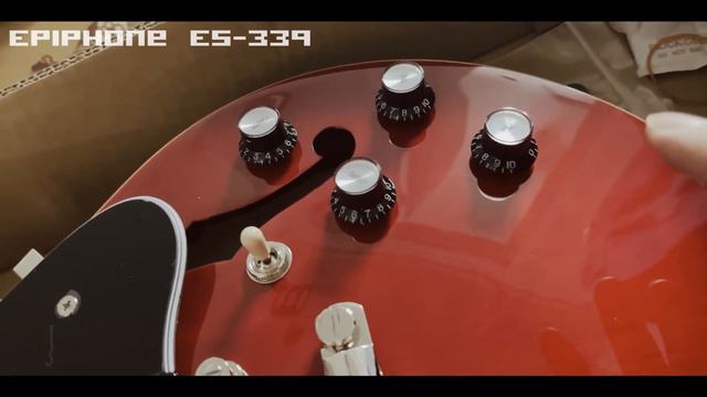 Epiphone ES-339 UnBoxing / 에피폰 ES-339 개봉기 смотреть онлайн