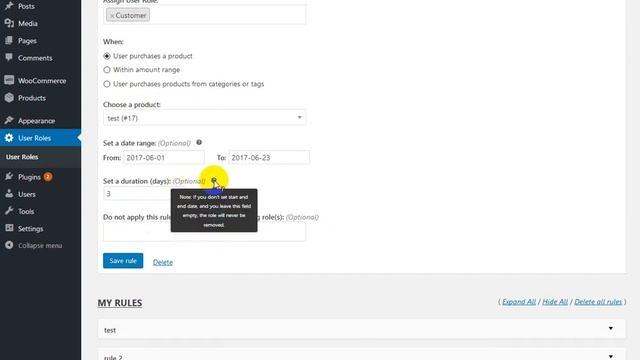 Wordpress Plugin: User roles for woocommerce смотреть онлайн