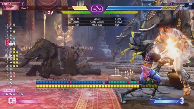 SF6 Kimberly +3 HP Corner Setup смотреть онлайн