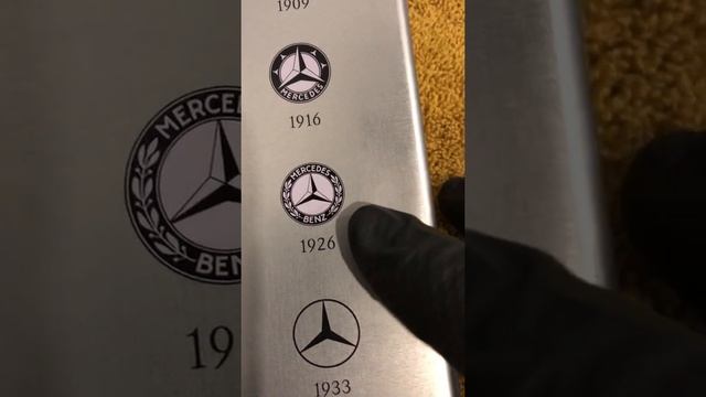 Обзор истории логотипов Mercedes, значки - лого в одной колыбели. смотреть онлайн