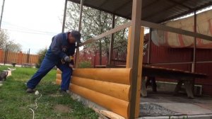 Беседка  своими руками 3х4м.! Без опыта!