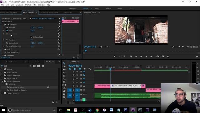 HOW TO CREATE A BASS EFFECT On THE BEAT In ADOBE PREMIERE PRO VFX TUTORIAL