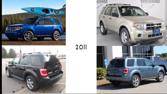 Evolution of Ford Escape (2001-2020) смотреть онлайн