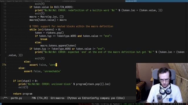 Static Types in Python? (Porth Ep.09) смотреть онлайн