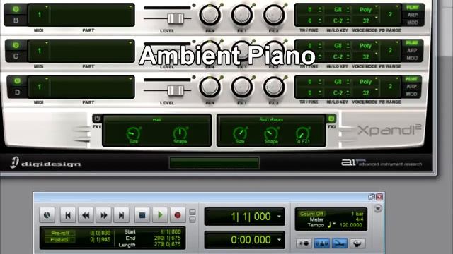 Xpand!2 sounds - Part 13 - Acoustic Piano смотреть онлайн