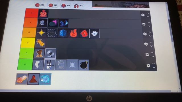 ТИР ЛИСТ БЛОКС ФРУТС☠️ мое мнение не бейте ногами смотреть онлайн