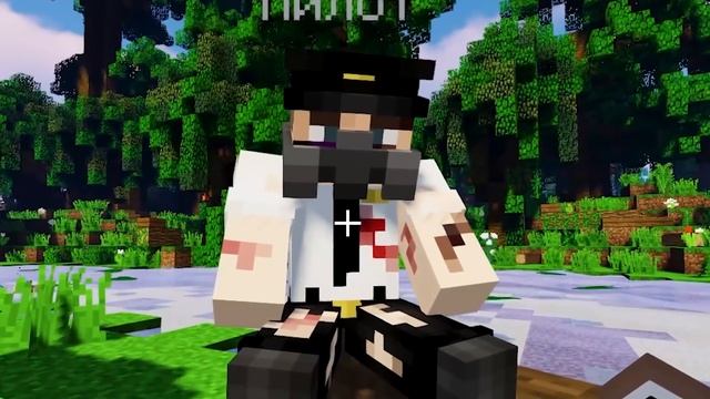 ВЫПРЫГНУЛИ ИЗ САМОЛЁТА НА НЕОБИТАЕМЫЙ ОСТРОВ В МАЙНКРАФТ. ШКОЛА СЕРИАЛ В МАЙНКРАФТ